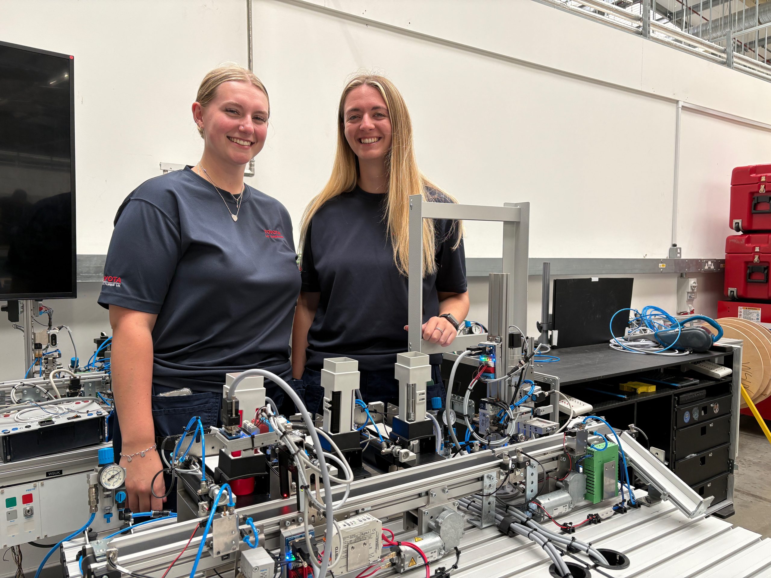 Gold medal-winning Toyota apprentices train for chance to compete in 2026 World Skills competition
