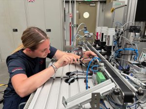Manufacturing UK apprentices, 23-year-old Emily Bettridge