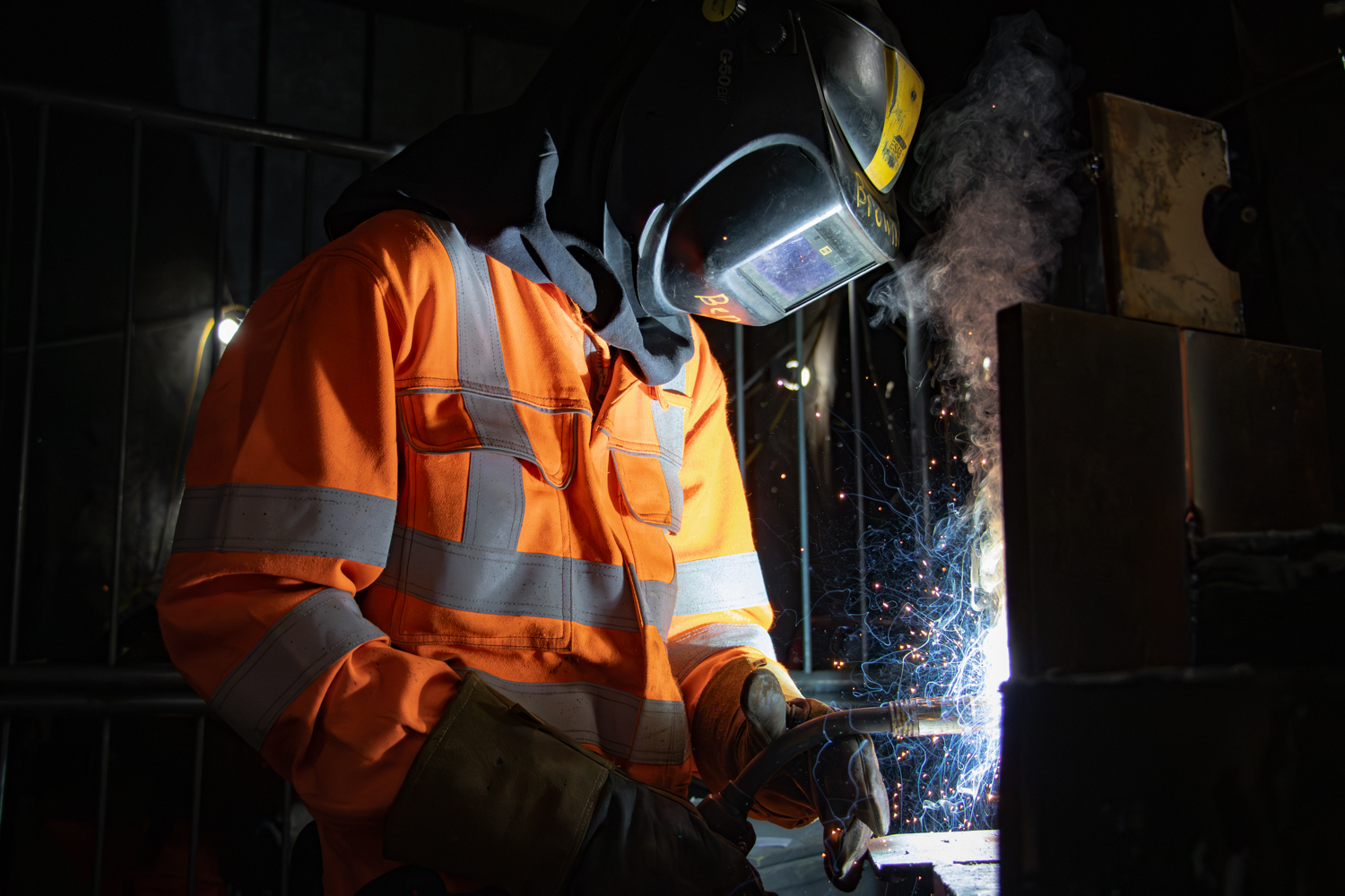 HS2 welcomes new welding apprentices